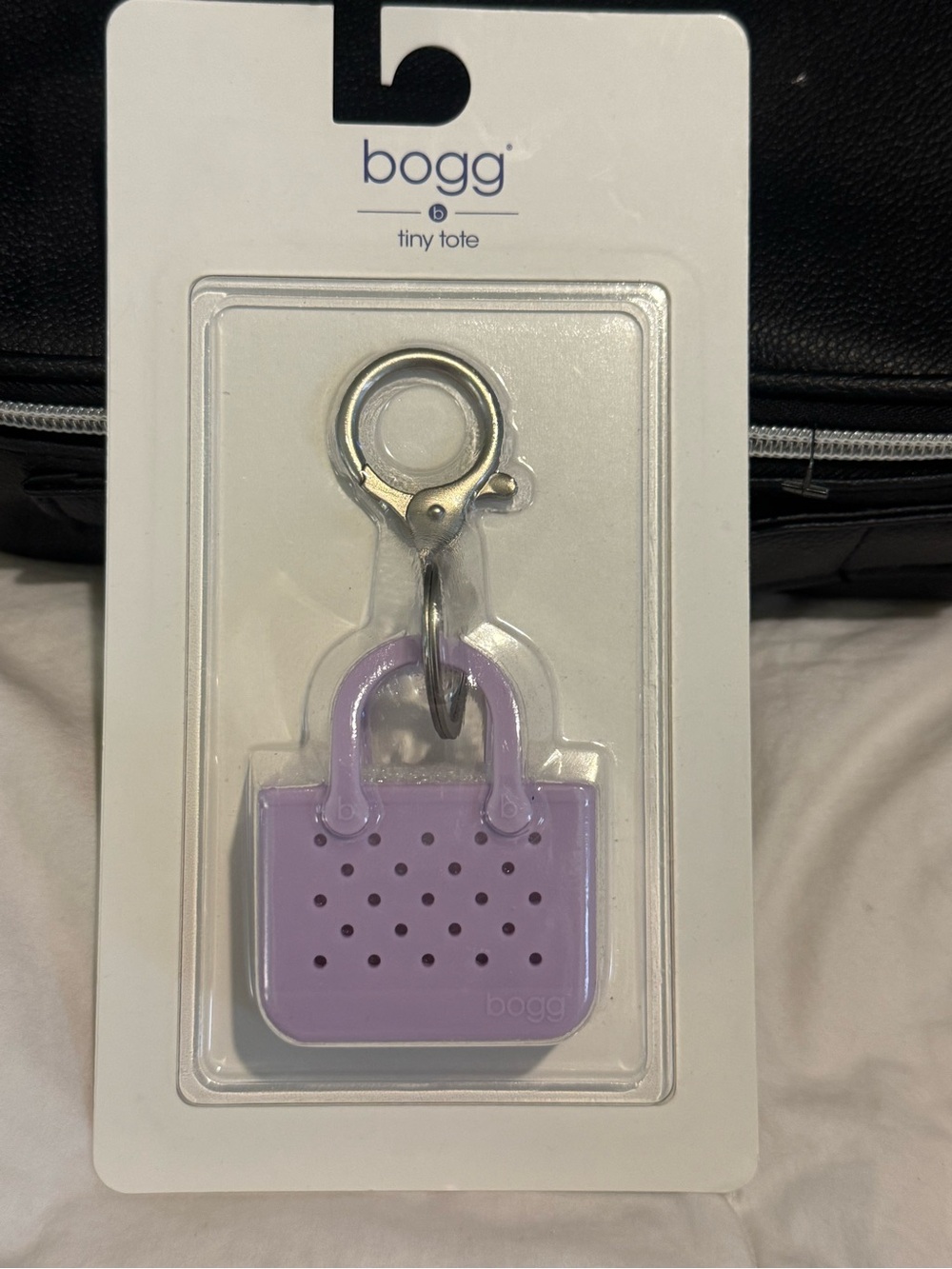 BOGG BAG Lavender Tiny Tote Keychain Floats Beach/Lake Keys Bogg Lover Gift